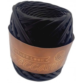 Çanta Aksesuar Siyah Renk Maccaroni Deri İp