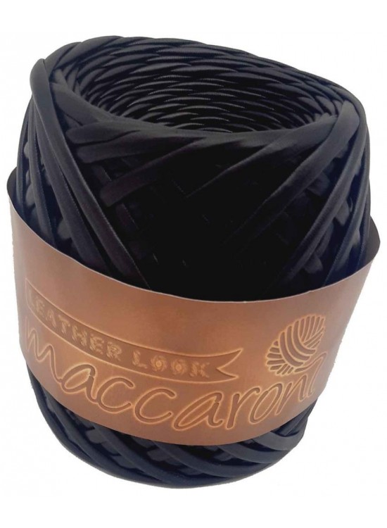 Çanta Aksesuar Siyah Renk Maccaroni Deri İp