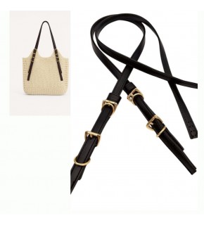 Çanta Aksesuar Siyah Renk Nez Model Çanta Sapı