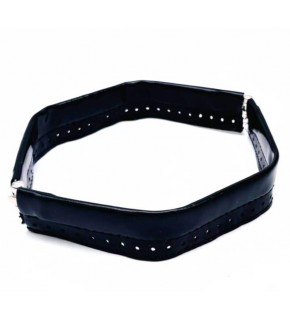 Çanta Aksesuar Siyah Rugan Renk Derili Metal Çanta Ağzı 24 Cm