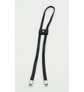 Çanta Aksesuar Siyah Tek Kat Suni Deri Büzgü Gümüş Metalli