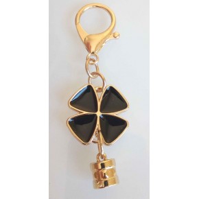 Çanta Aksesuar Siyah Yonca Süs