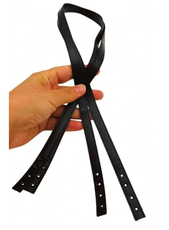 Çanta Aksesuar Slim Model 70x1.2 cm Suni Deri Siyah Renk Çift Çanta Sapı Çanta Aksesuar Slim Model 70x1.2 cm Suni Deri Siyah Renk Çift Çanta Sapı