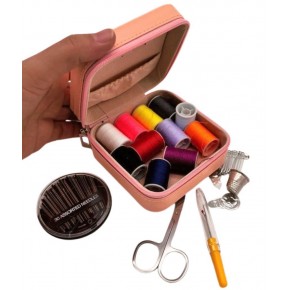 Çanta Aksesuar Somon Renk Dikiş Kutusu