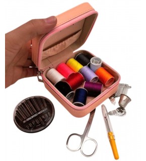 Çanta Aksesuar Somon Renk Dikiş Kutusu