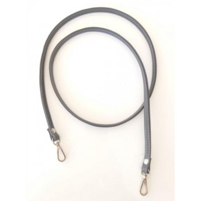 Çanta Aksesuar Spagetti Model Çanta Sapı Gri Renk Gümüş Metal