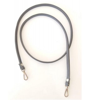 Çanta Aksesuar Spagetti Model Çanta Sapı Gri Renk Gümüş Metal