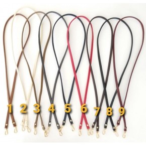 Çanta Aksesuar Spagetti Model Çanta Sapı Lacivert Renk Light Gold Metal