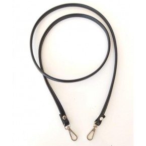 Çanta Aksesuar Spagetti Model Çanta Sapı Siyah Renk Gümüş Metal