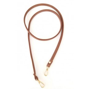 Çanta Aksesuar Spagetti Model Çanta Sapı Taba Renk Light Gold Metal