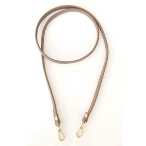 Çanta Aksesuar Spagetti Model Çanta Sapı Vizon Renk Light Gold Metal