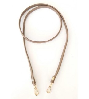 Çanta Aksesuar Spagetti Model Çanta Sapı Vizon Renk Light Gold Metal