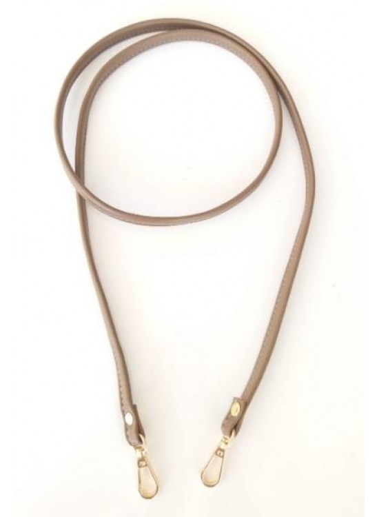 Çanta Aksesuar Spagetti Model Çanta Sapı Vizon Renk Light Gold Metal