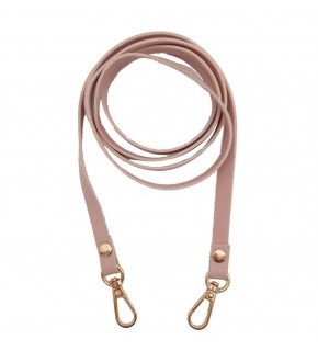 Çanta Aksesuar Spagetti Model Dikişsiz Çanta Sapı Pudra Renk Light Gold Metal