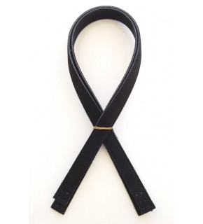 Çanta Aksesuar Süet Suni Deri Siyah Çift Sap 80X2 Cm