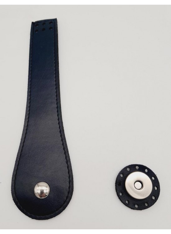 Çanta Aksesuar Suni Deri Armut İstiridye Model Kapak Lacivert Gümüş Metalli