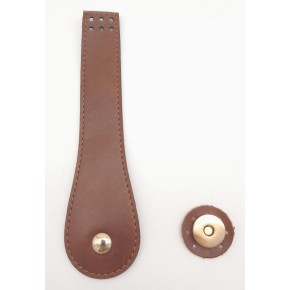 Çanta Aksesuar Suni Deri Armut İstiridye Model Kapak Taba Light Gold Metalli