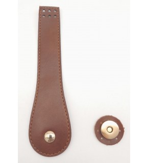 Çanta Aksesuar Suni Deri Armut İstiridye Model Kapak Taba Light Gold Metalli