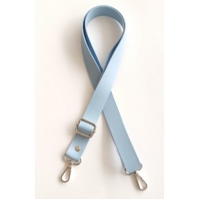 Çanta Aksesuar Suni Deri Ayarlı Çanta Sapı 120X2.4 Cm Bebe Mavi