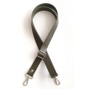 Çanta Aksesuar Suni Deri Ayarlı Çanta Sapı 120X2.4 Cm Haki