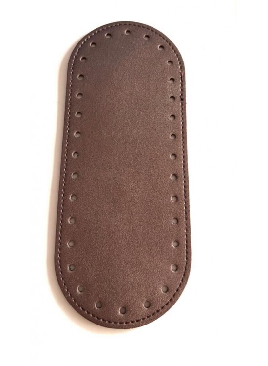 Çanta Aksesuar Suni Deri  Bakır 20x8 cm Oval Çanta Tabanı