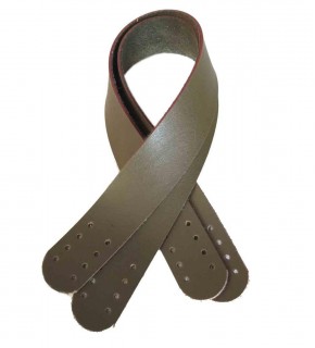 Çanta Aksesuar Suni Deri El Çanta Sapı 35 Cm Haki