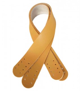 Çanta Aksesuar Suni Deri El Çanta Sapı 35 Cm Hardal Sarı