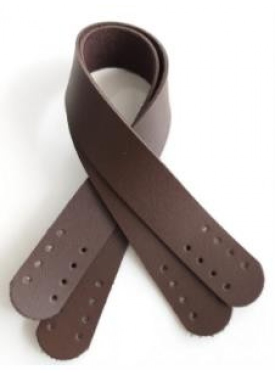 Çanta Aksesuar Suni Deri El Çanta Sapı 35 Cm Koyu Kahve Çanta Aksesuar Suni Deri El Çanta Sapı 35 Cm Koyu Kahve