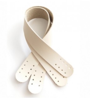 Çanta Aksesuar Suni Deri El Çanta Sapı 35 Cm Krem