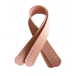 Çanta Aksesuar Suni Deri El Çanta Sapı 35 Cm Pudra