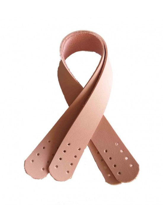 Çanta Aksesuar Suni Deri El Çanta Sapı 35 Cm Pudra