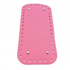 Çanta Aksesuar Suni Deri Fuşya Renk 25X12 cm Dikdörtgen Çanta Tabanı