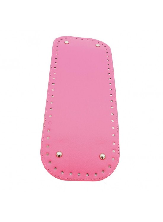 Çanta Aksesuar Suni Deri Fuşya Renk 32X12 cm Dikdörtgen Çanta Tabanı