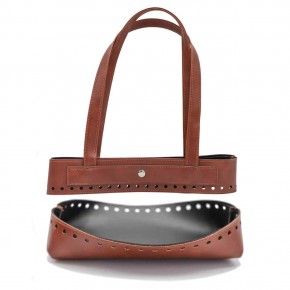 Çanta Aksesuar Suni Deri İkili Çanta Aparatı Taba Renk