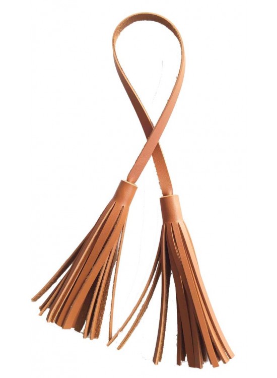 Çanta Aksesuar Suni Deri İkili Düz Püskül