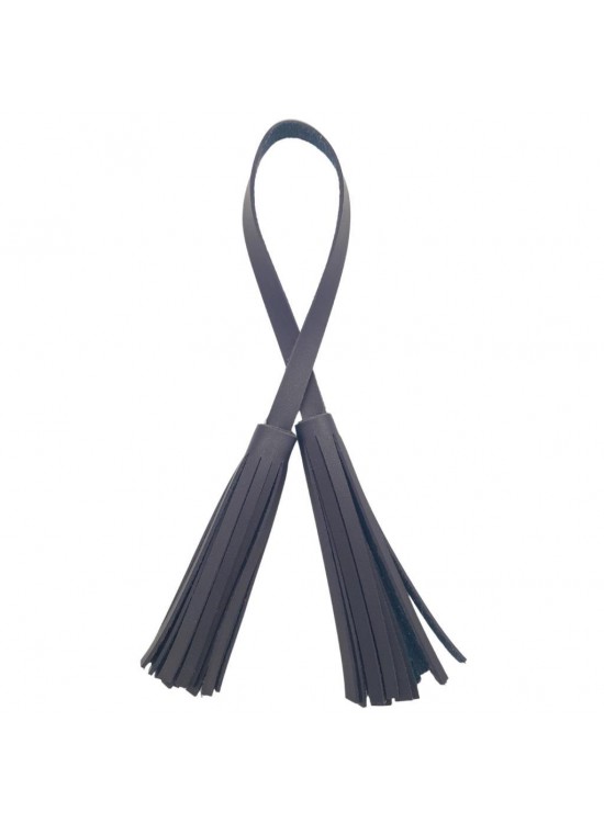 Çanta Aksesuar Suni Deri İkili Düz Püskül Lacivert Renk