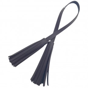 Çanta Aksesuar Suni Deri İkili Düz Püskül Lacivert Renk