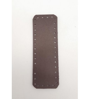 Çanta Aksesuar Suni Deri Kahverengi 12X4 cm Dikdörtgen Çanta Tabanı