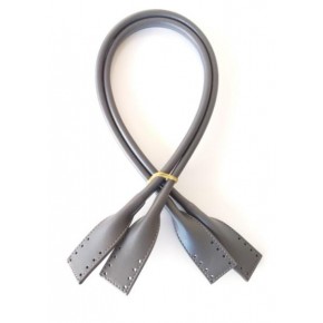 Çanta Aksesuar Suni Deri Pelikan Model Çanta Sapı Gri Renk