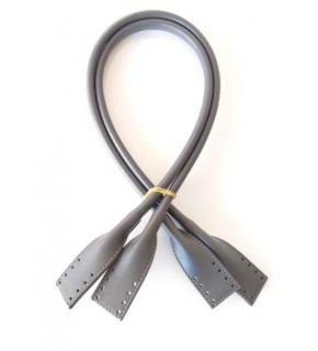 Çanta Aksesuar Suni Deri Pelikan Model Çanta Sapı Gri Renk