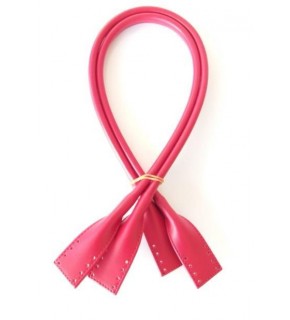 Çanta Aksesuar Suni Deri Pelikan Model Çanta Sapı Kırmızı