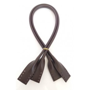 Çanta Aksesuar Suni Deri Pelikan Model Çanta Sapı Koyu Kahve Renk