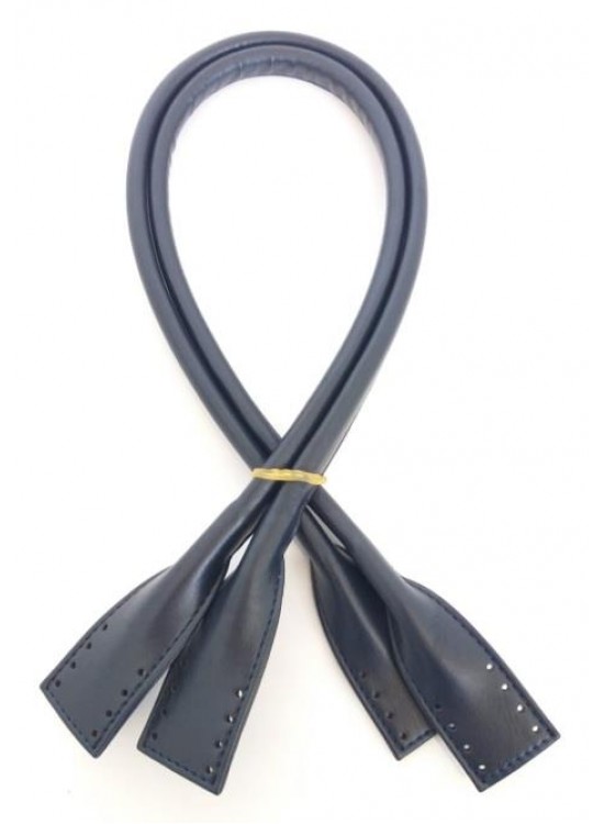 Çanta Aksesuar Suni Deri Pelikan Model Çanta Sapı Lacivert Renk