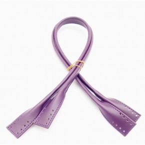 Çanta Aksesuar Suni Deri Pelikan Model Çanta Sapı Mor Renk