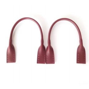 Çanta Aksesuar Suni Deri Pelikan Model Kısa Çanta Sapı Bordo Renk