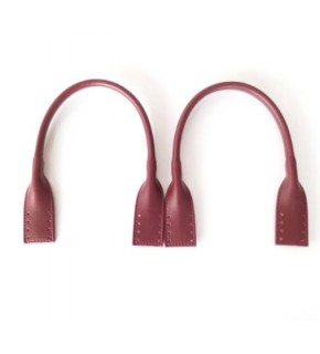 Çanta Aksesuar Suni Deri Pelikan Model Kısa Çanta Sapı Bordo Renk