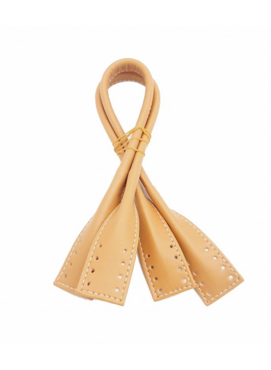 Çanta Aksesuar Suni Deri Pelikan Model Kısa Çanta Sapı Hardal Renk