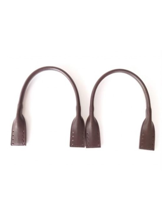 Çanta Aksesuar Suni Deri Pelikan Model Kısa Çanta Sapı Koyu Kahve Renk