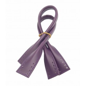 Çanta Aksesuar Suni Deri Pelikan Model Kısa Çanta Sapı Mor