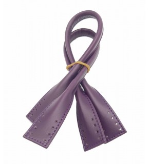 Çanta Aksesuar Suni Deri Pelikan Model Kısa Çanta Sapı Mor